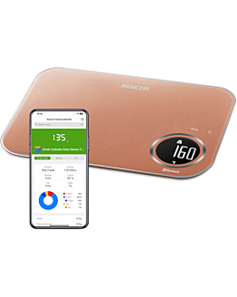 Sencor Waga Kuchenna Elektroniczna  SKS 7176GD Bluetooth 1G/8000G