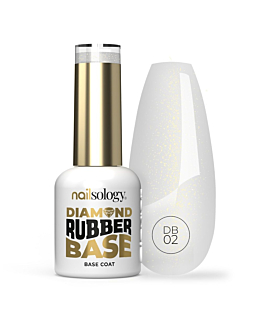 Clavier Nailsology Diamond Rubber Base baza hybrydowa DB02 Beach Babe, 8ml