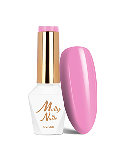 MollyNails Flamingo Florale Lakier Hybrydowy UV LED Nr 141 8 g