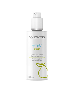 Wicked Simply smakowy lubrykant na bazie wody Pear, 70ml