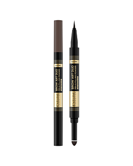 Eveline Brow Art Duo Pisak do brwi Dark