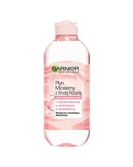 Garnier Skin Naturals Płyn micelarny z wodą różaną, 400 ml