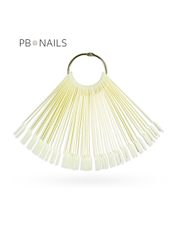 PB Nails Wzorniki do paznokci Wachlarz naturalny kwadrat