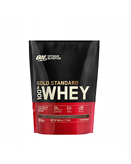 Optimum Nutrition 100% Whey Gold Standard 450g o smaku lodów waniliowych
