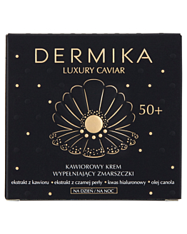 Dermika Luxury Caviar Kawiorowy Krem wypełniający zmarszczki 50+ dzień/noc