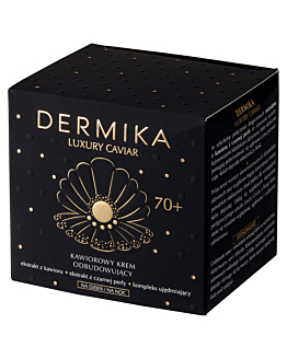Dermika Luxury Caviar Kawiorowy Krem odbudowujący 70+ dzień/noc