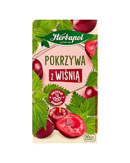 Herbapol Zielnik Polski Herbata, pokrzywa z wiśnią