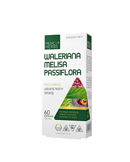 Medica Herbs Waleriana Melisa Passiflora