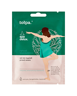 Tołpa Spa Detox Rytuał Wyciszenia Sól do kąpieli Przed Snem