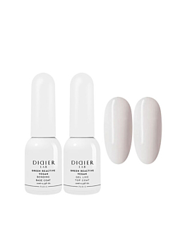 Didier Lab Zestaw: wegańska baza klasyczna + wegański top coat klasyczny