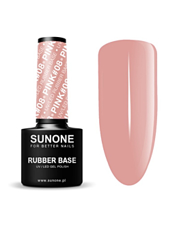 Sunone Rubber Base baza kauczukowa Pink #08, 5g