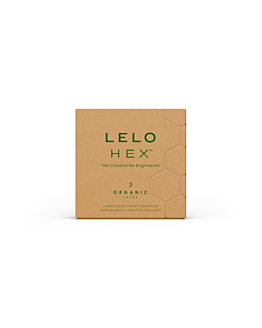 Lelo Prezerwatywy organiczne HEX Organic Condoms 3 pack