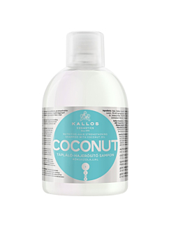 Kallos KJMN Coconut Nutritive-Hair Strengthening Shampoo odżywczo-wzmacniający szampon do włosów, 1000ml