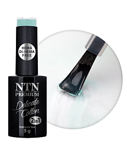 NTN Premium Delicate Cotton Base 2w1 Baza Średnio Elastyczna HEMA Di HEMA Free Do Paznokci Nr 8 5g