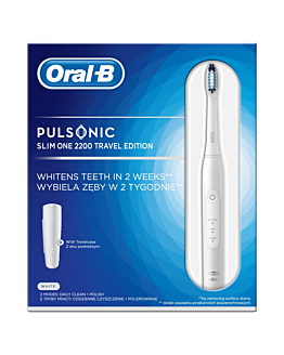 Oral-B Handle Pulsonic Slim 2200 White Travel Edition szczoteczka do zębów 