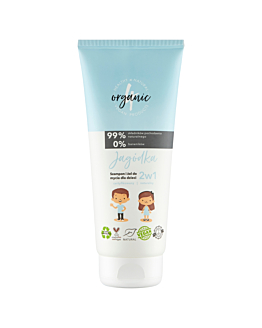 4Organic Szampon i Żel dla dzieci 2w1 Jagódka