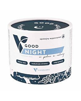 Vivoplena Good Night melatonina na sen L-tryptofan magnez B6, 60 kapsułek