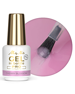 MollyNails Pro Salon Gel In Bottle Żel Budujący W Butelce Z Pędzelkiem Cherry Blossom 15 g