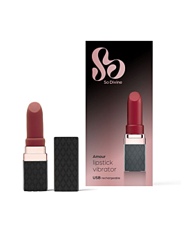 So Divine Wibrator w kształcie szminki - Amour Lipstick