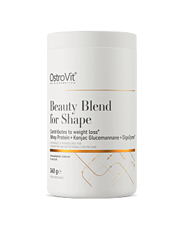OstroVit Beauty Blend for Shape 360 g o smaku kremowej truskawki