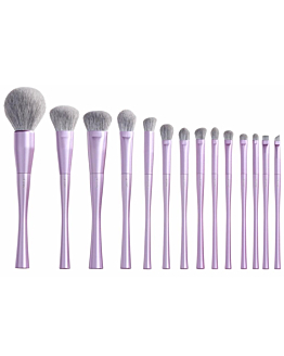 JESSUP Luxury Purple Makeup Brush zestaw pędzli do makijażu T512 14szt.