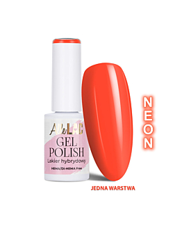 AlleLac Lakier Hybrydowy Oranges OR2 Light Neon Gel Polish 6 g