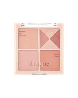 Dasique Blending Mood Cheek #04 Beige Knit, paleta róży do policzków beżowo-brzoskwiniowych, 11,4 g