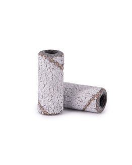 Allepaznokcie Kapturki Do Manicure I Pedicure Mini Cylinder 3 mm Gradacja 180 Białe 50 szt.
