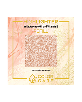 Color Care Rozświetlacz Wegański - Refill - 01 Rose Gold