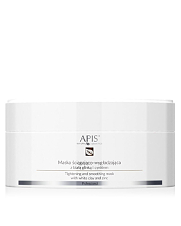 APIS Acne-Stop maska ściągająco-wygładzająca z białą glinką i cynkiem, 200ml
