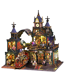 Habarri Miniaturowy domek - Stacja zaginionego czasu