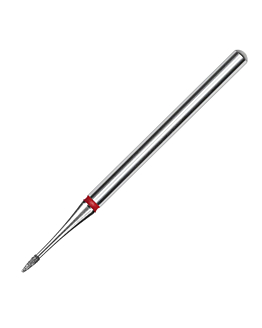 Staleks Expert Frez Diamentowy Płomień Mini Do Skórek 1/3 mm Czerwony