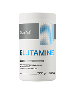 OstroVit Glutamina 500 g o smaku pomarańczowym