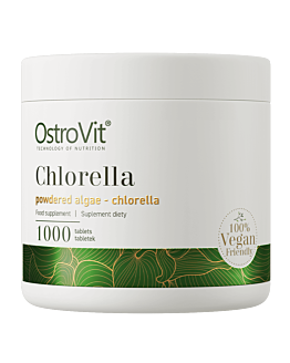OstroVit Chlorella VEGE 1000 tab Sproszkowane ALGI 990 mg