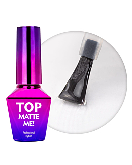 MollyLac Matte Me Clear Top Hybrydowy Matujący No Wipe 10 g