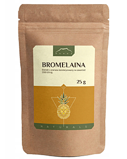 Nanga Bromelaina ekstrakt z ananasa 2500 GDU/g proszek 25 g