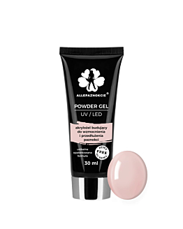 Allepaznokcie Powder Gel Akrylożel Nude 30 ml