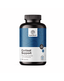 Healthy World Kortyzol Support, 180 kapsułek