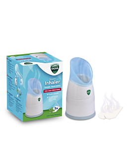VICKS V1300 NEW STEAM INHALER Inhalator parowy z wkładkami VapoPads