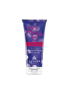 Kallos GoGo Silver Reflex Shampoo odświeżający kolor szampon do włosów, 200ml