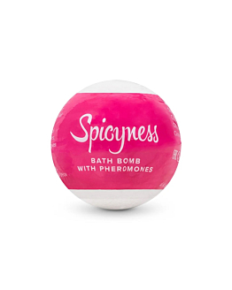 Obsessive Bath Bomb kula do kąpieli z feromonami Spicyness, 100g