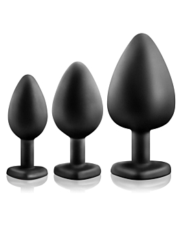 Blush Luxe Bling Plugs korki analne 3szt.