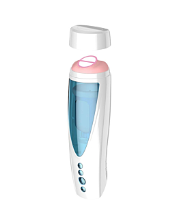 B-Series Fox Masturbator-Vibrating Rotating and Flashing wibrujący masturbator z efektami dźwiękowymi i świetlnymi