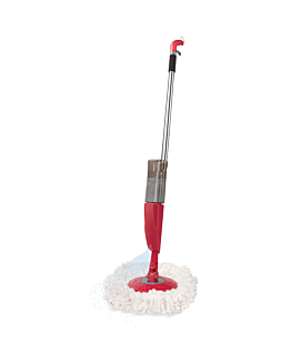 Lamart Mop Okrągły ze spryskiwaczem CLEAN LT8066 Pojemnik Natryskowy 500ml