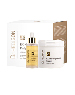 Dr.HEDISON RX-Heritage serum zmniejszające pory i krem regenerujący