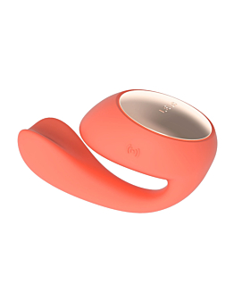 Lelo Wibtrator Do Punktu G I Łechtaczki Ida Wave Coral Red