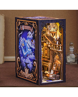Habarri Miniaturowy domek Book Nook - Pracownia alchemika
