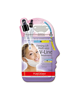 Purederm Firming Lift Multi-Step V-Line Treatment 2-etapowy zabieg ujędrniający podbródek