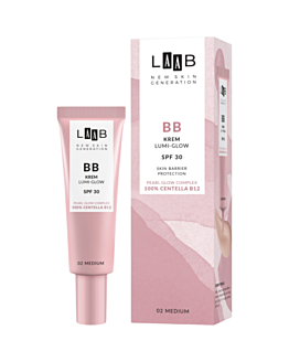 AA Laab BB Lumi Glow Krem rozświetlający, SPF30, 02 Medium 30ml