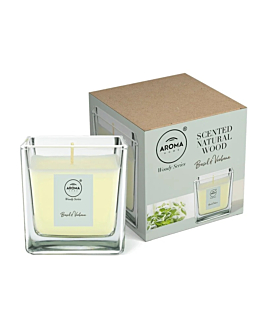 Aroma Home Woody Series Świeca Basil & Verbena